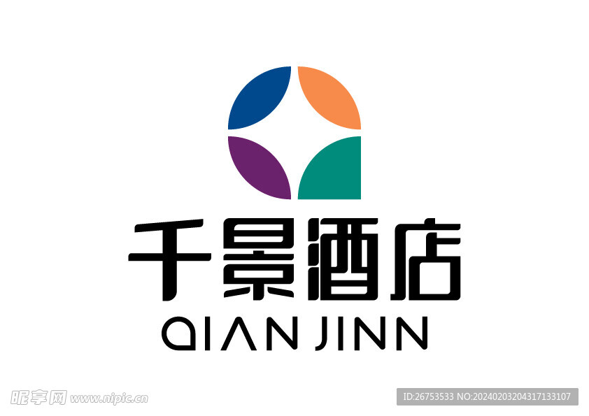 千景酒店 LOGO 標志