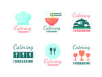 矢量食物图标餐厅logo