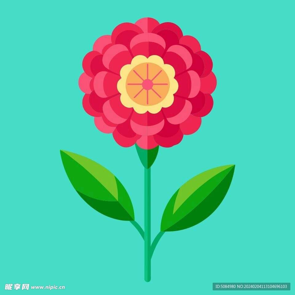 簡(jiǎn)潔的彩色節(jié)日素材石竹