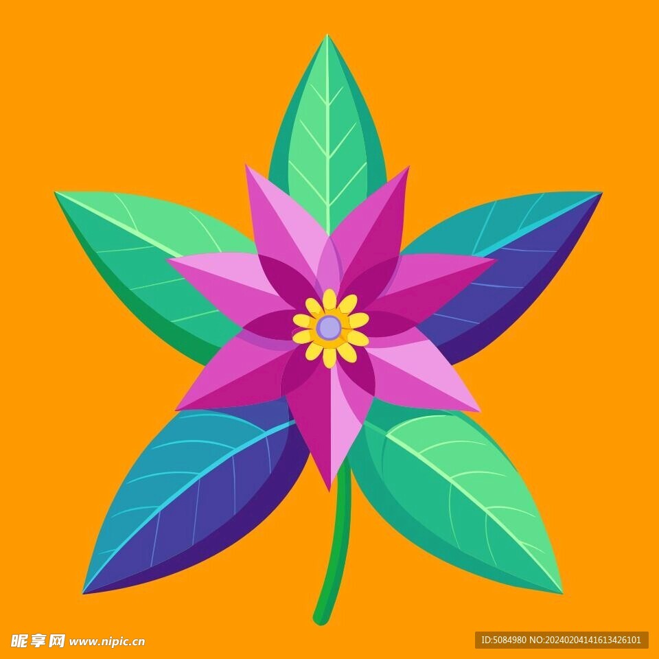 簡潔的彩色節(jié)日素材茴香花