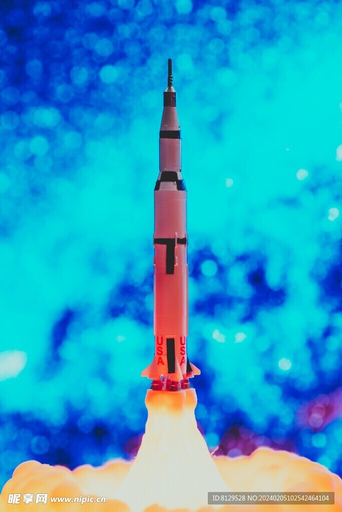 火箭發射模型