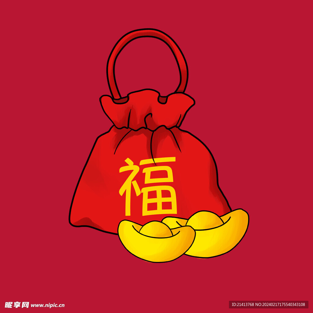 福袋紅包素材