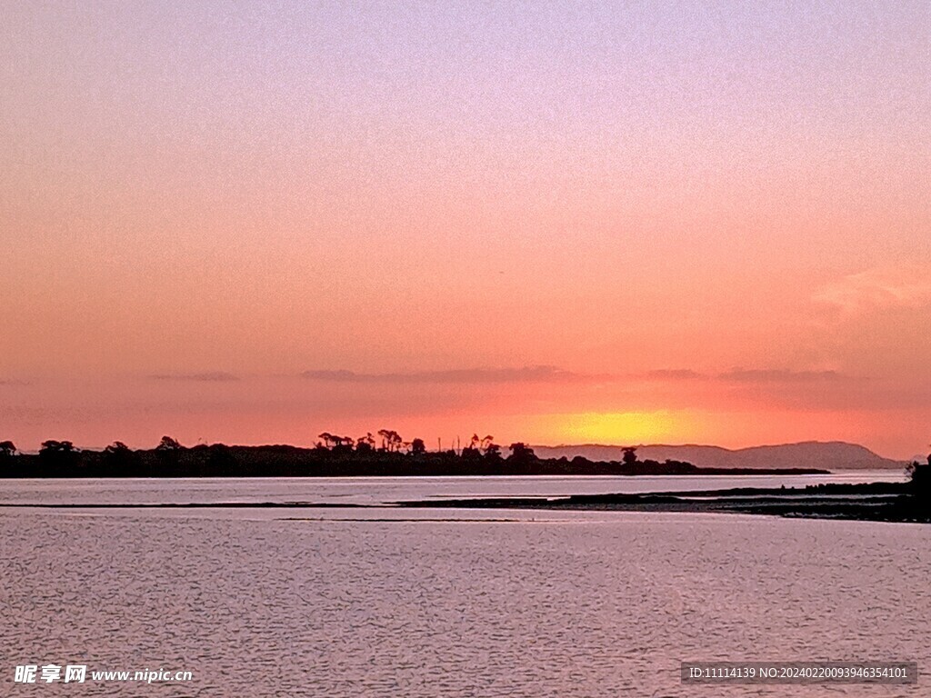 海滨日落风景