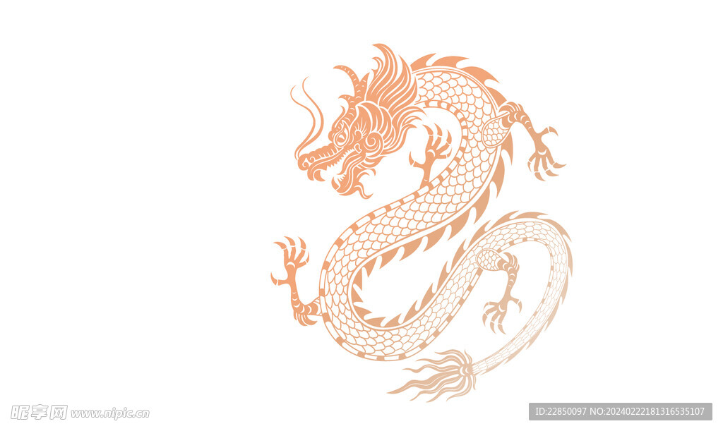 中國龍素材