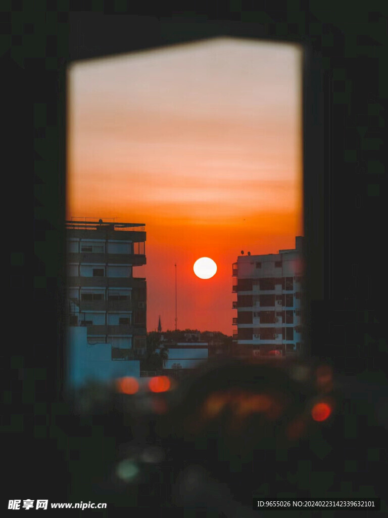 夕陽