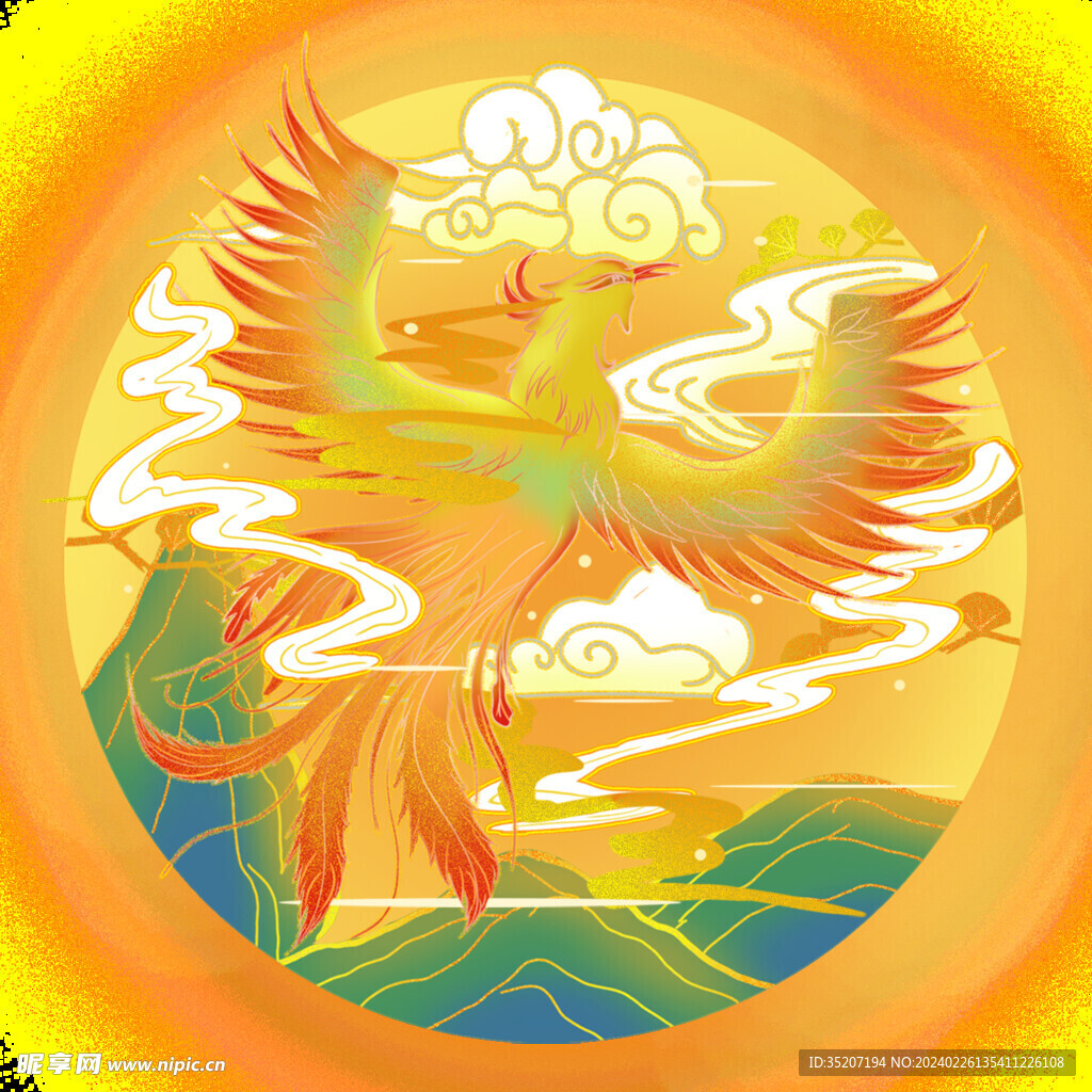 鳳凰素材           