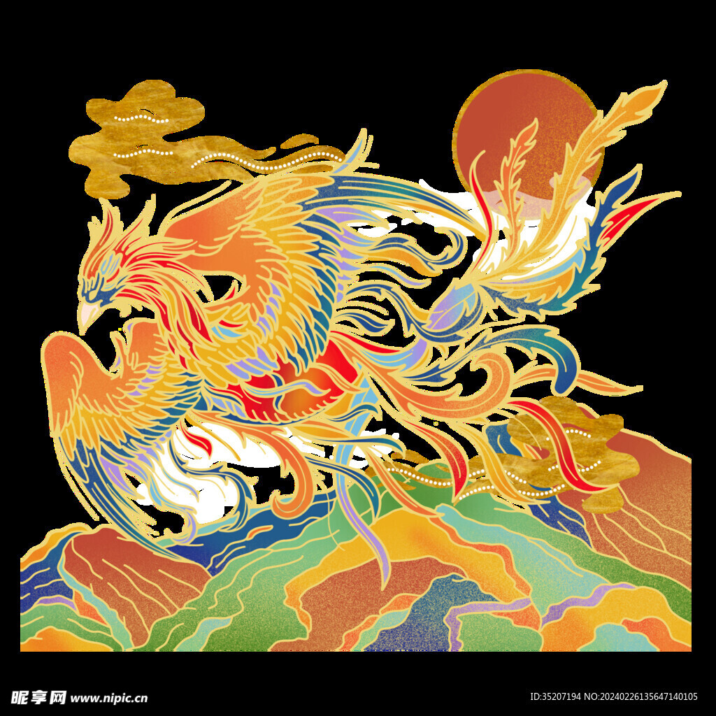 鳳凰素材           