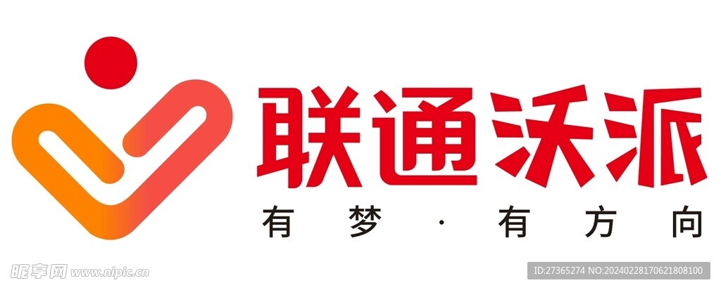 联通沃派logo