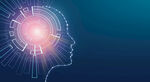 智慧大脑引领科技创意海报