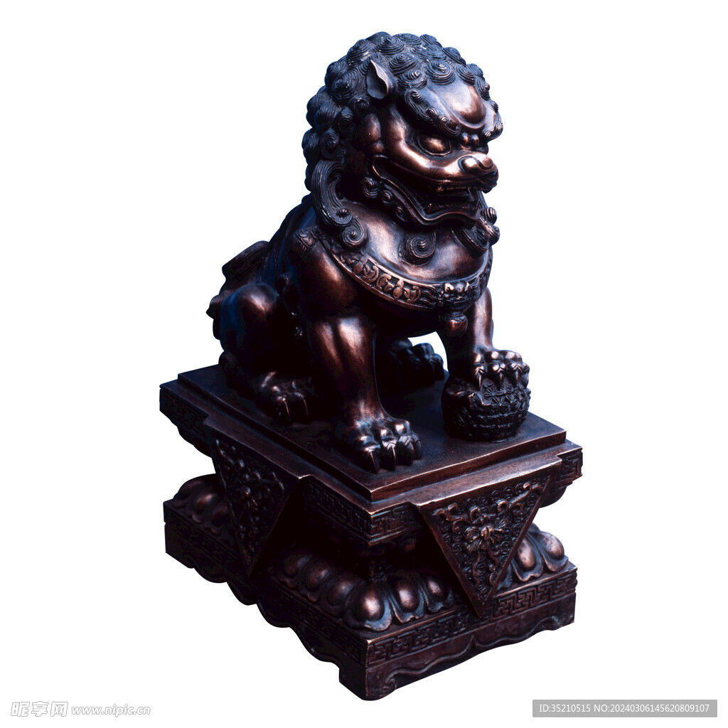 獅子擺件