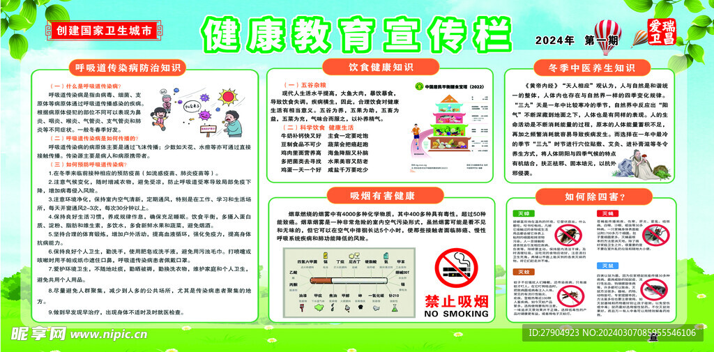 健康宣傳欄