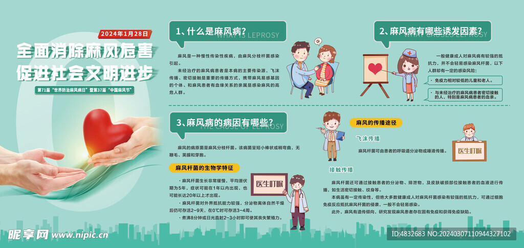 2024年麻風病宣傳