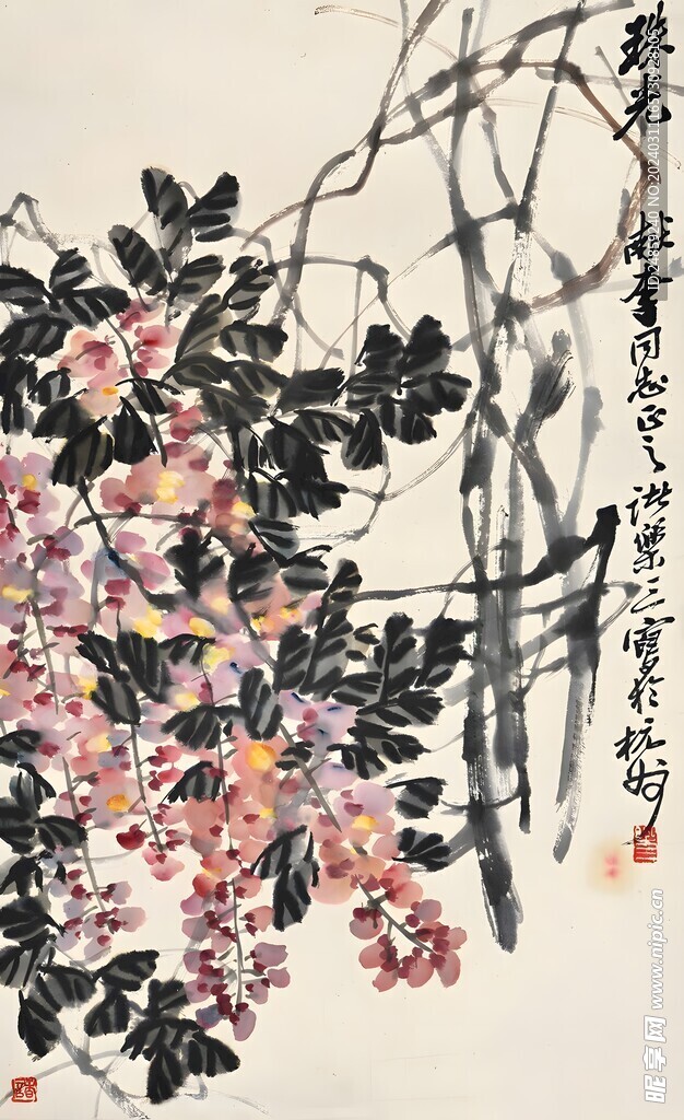 國畫花鳥圖