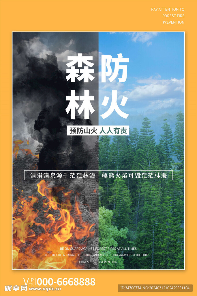 森林防火 人人有責