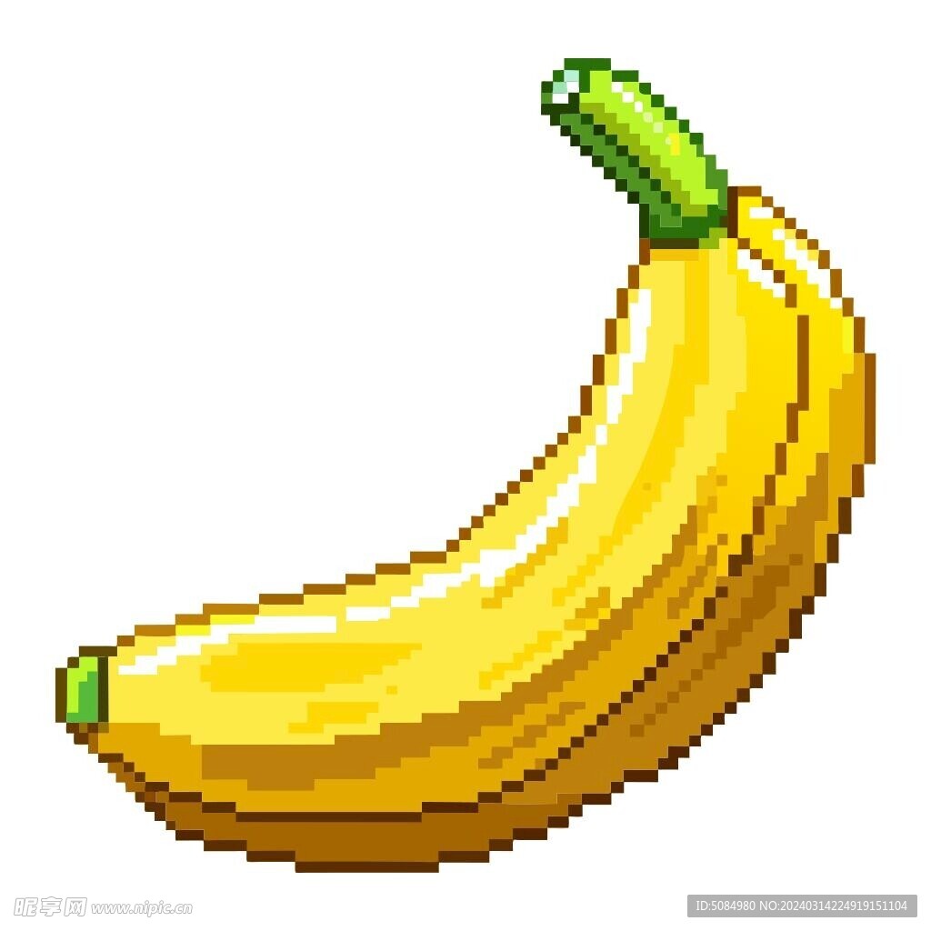 像素风格香蕉