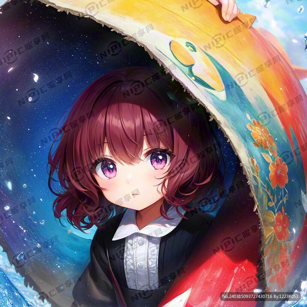 可愛卡通女孩  小女生 動漫