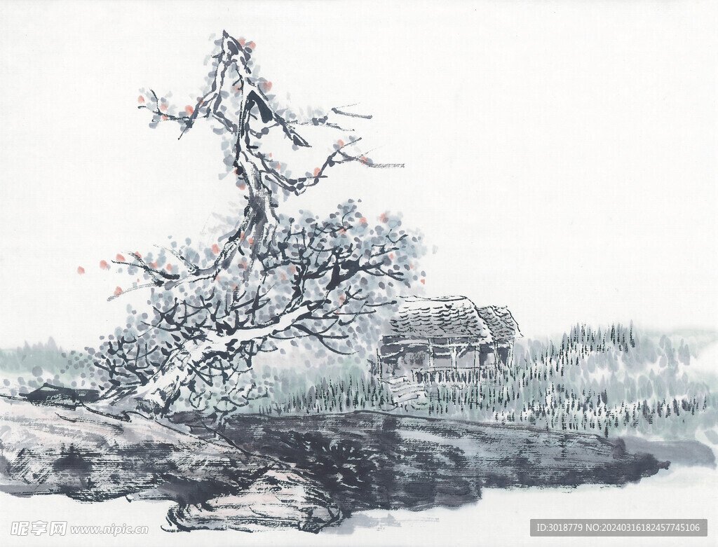          現代山水畫 