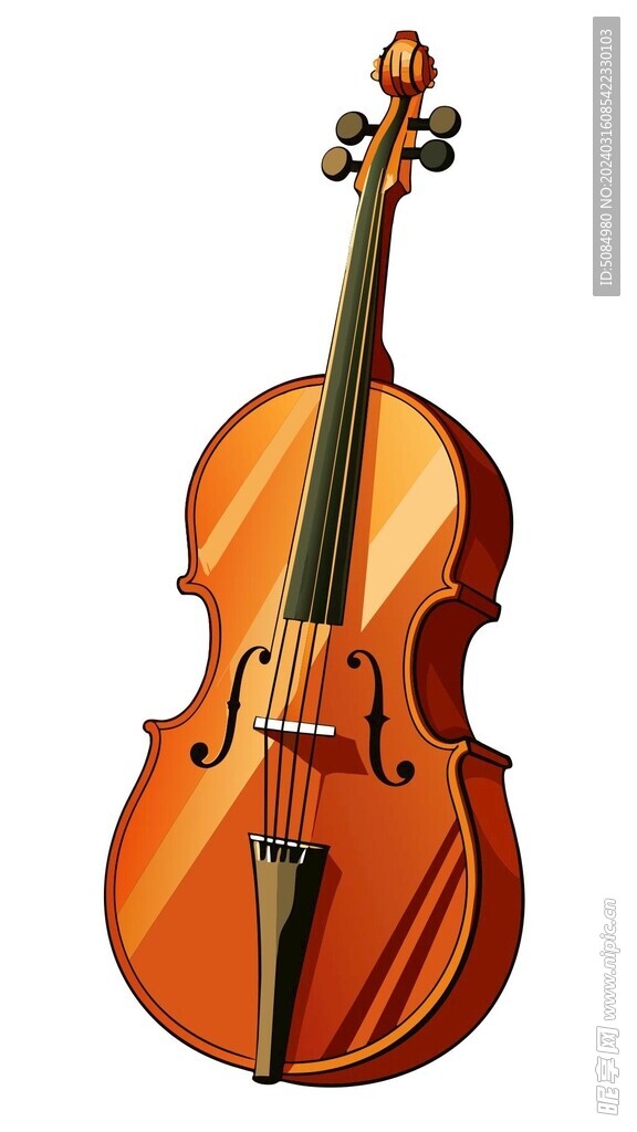 拟真风格的大提琴