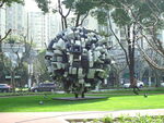 静安雕塑公园的雕塑