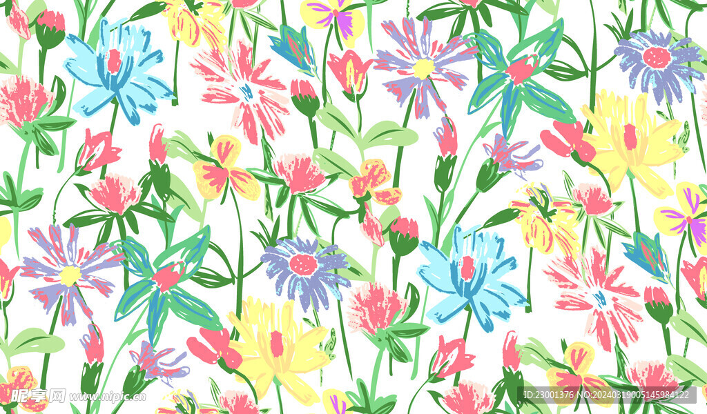 亂花   無縫   小碎花  
