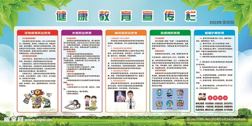 健康教育宣傳欄