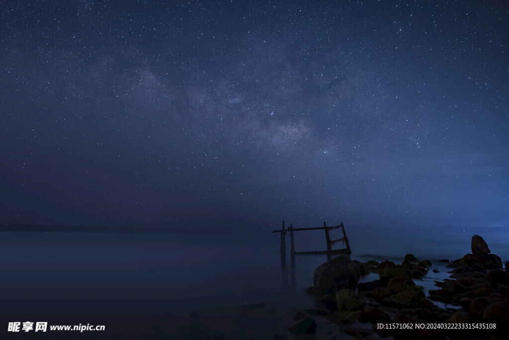 抚仙湖星空