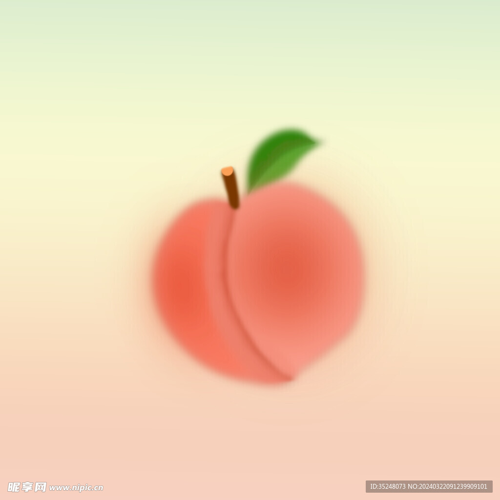 桃子图层