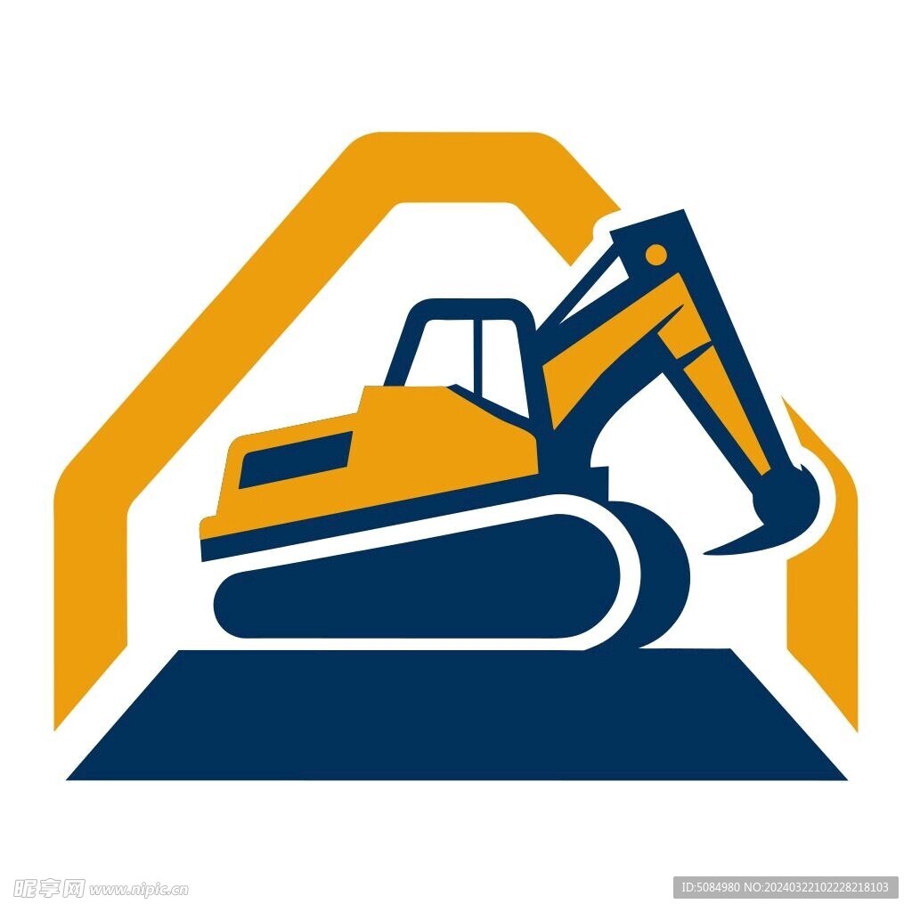 挖掘机 Logo