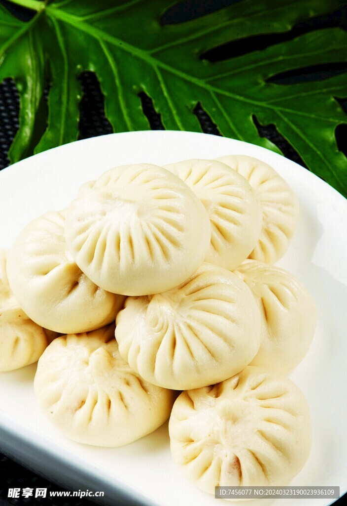早餐包子圖片