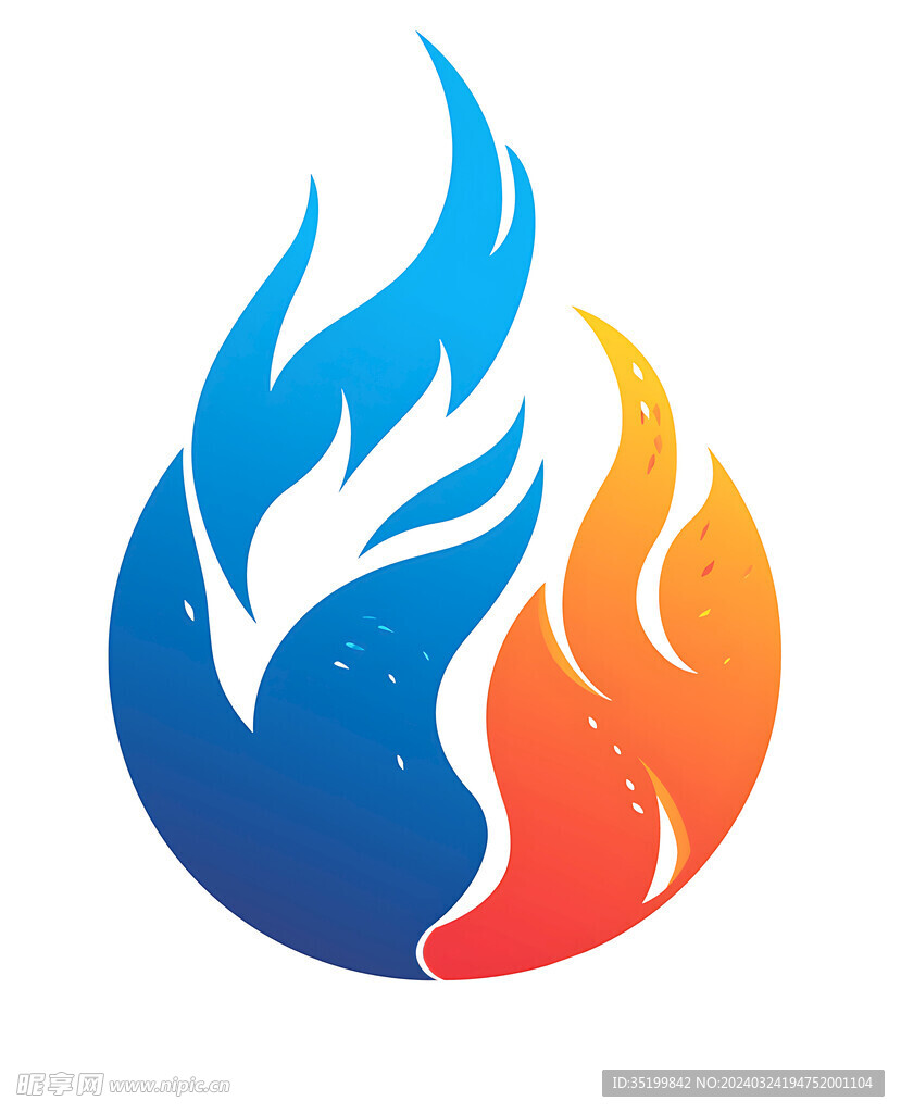创意火焰logo