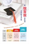 教師成長海報