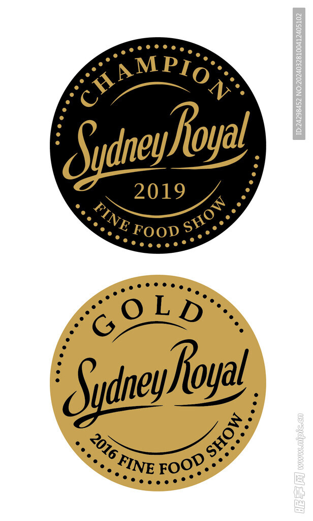 悉尼皇家美食展 矢量logo