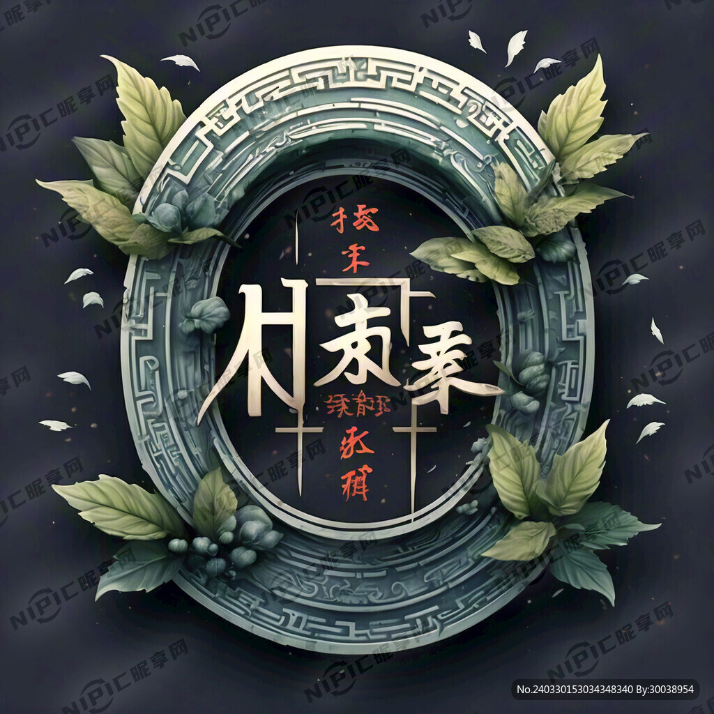 清明字體設計