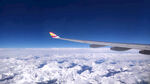 西藏乘坐飞机返程云海拍摄