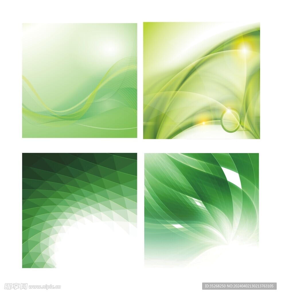 绿色背景科技图片