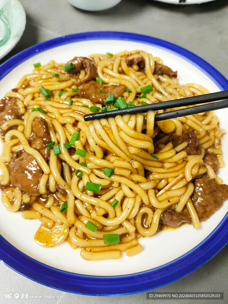 牛柳甩面