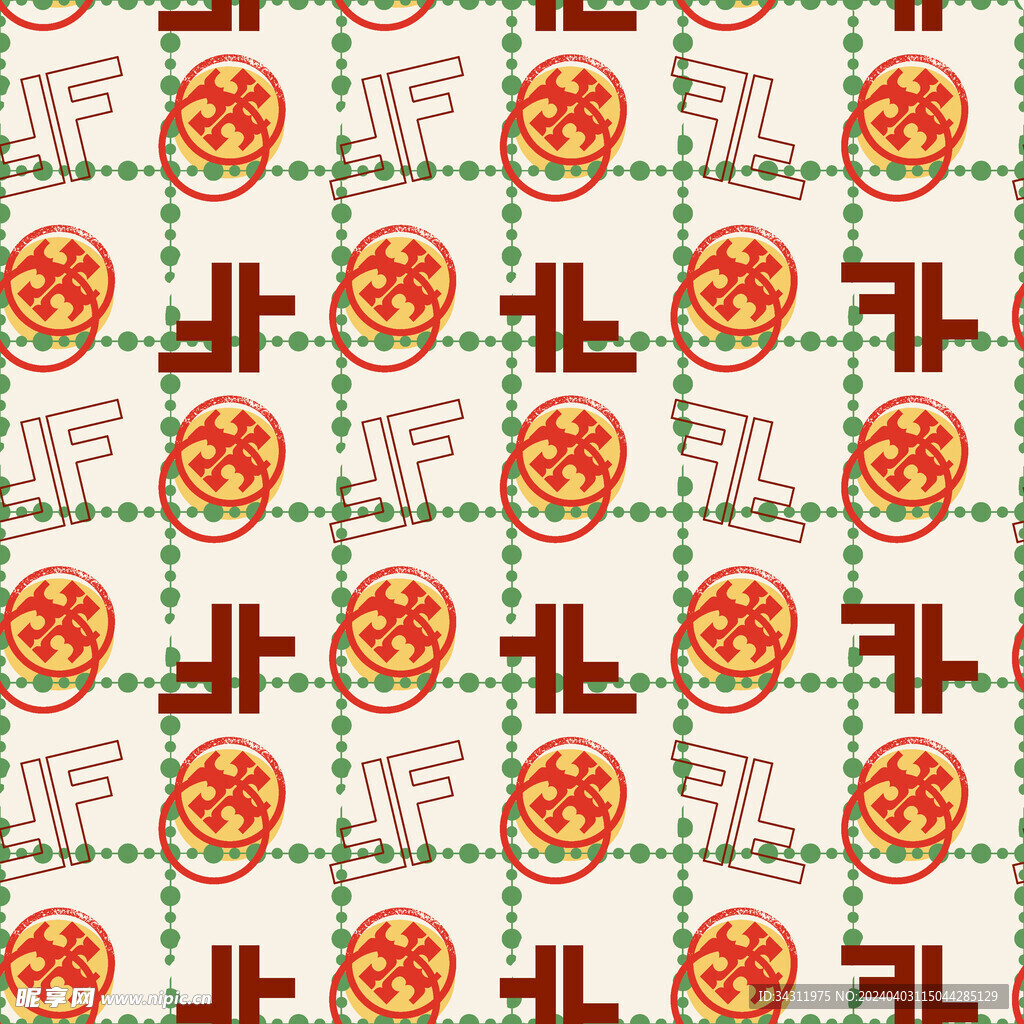 字母花