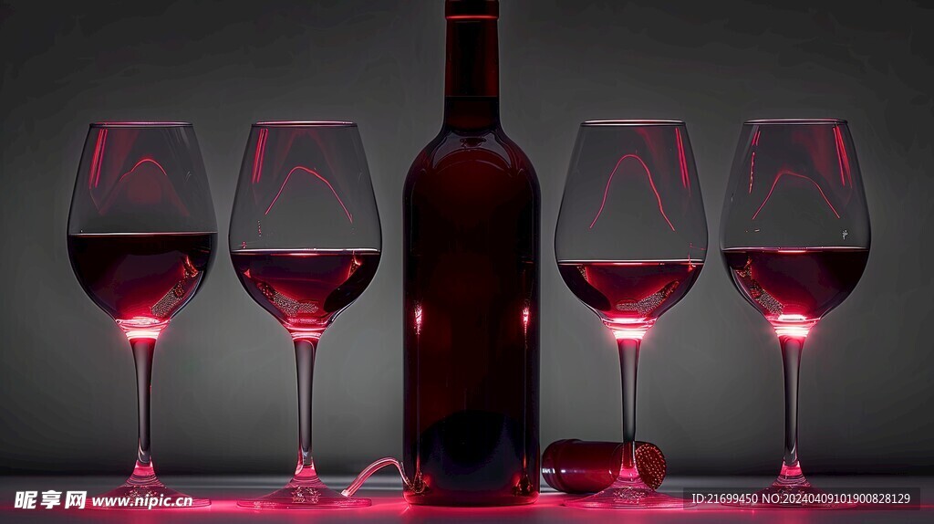 酒具洋酒葡萄酒酒杯酒瓶红酒庆祝