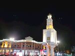 泉州地标钟楼夜景