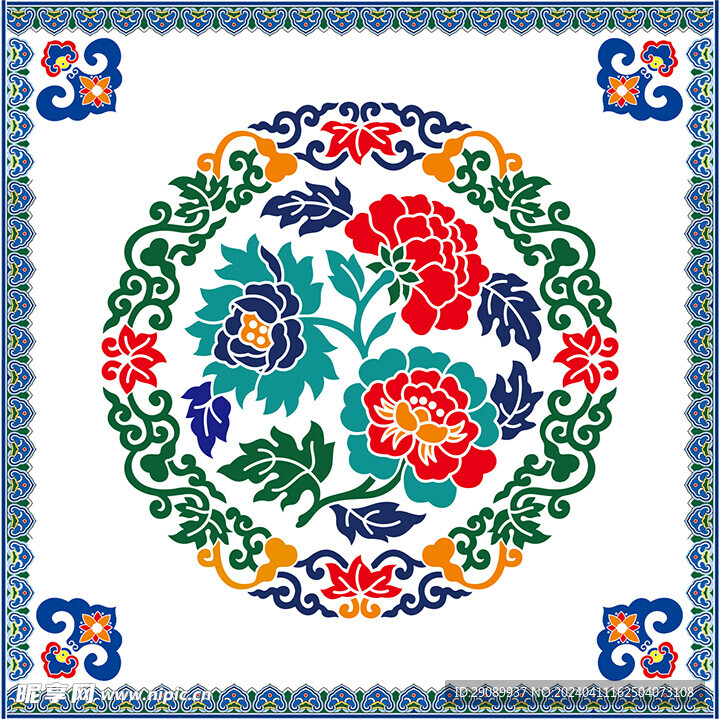 古典花纹边框传统花纹