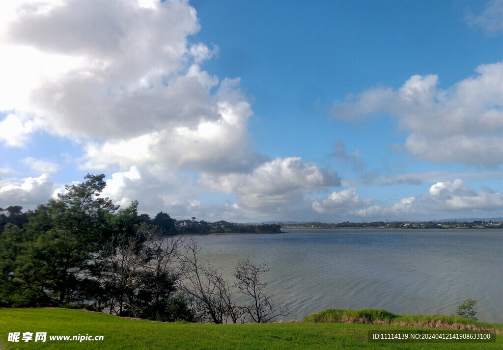 新西兰海边小镇风景