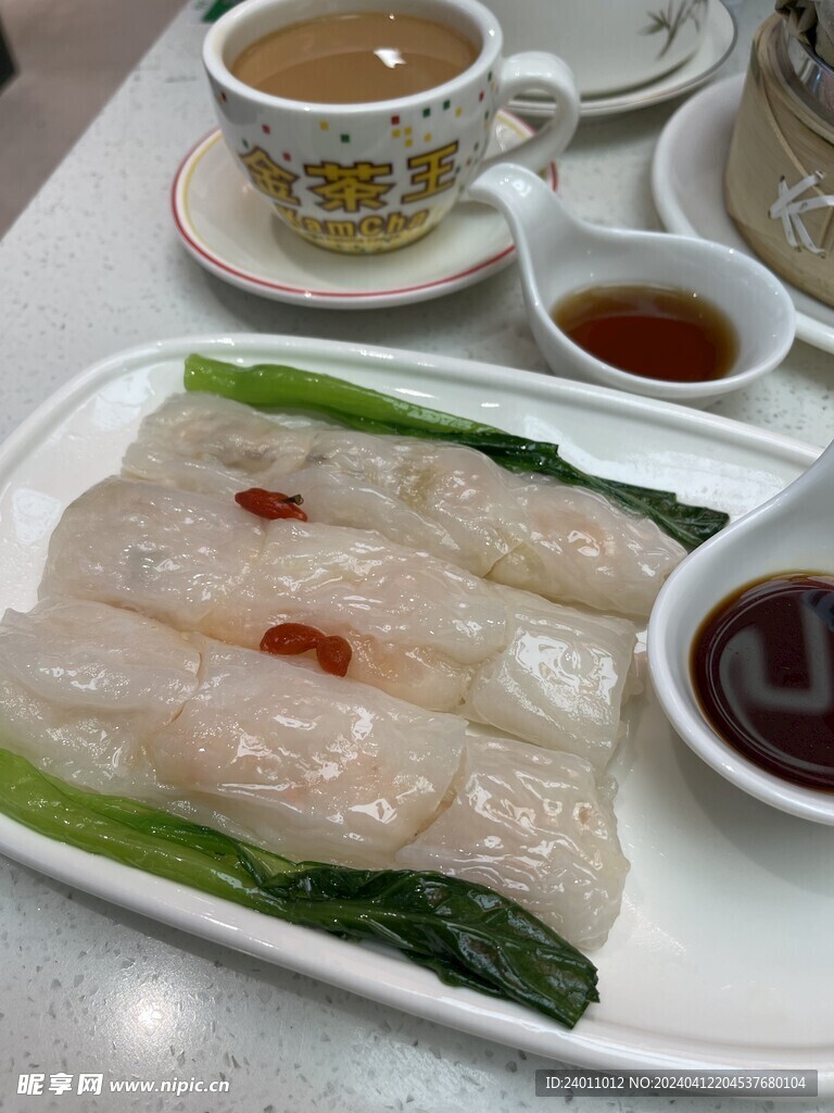 港餐蝦仁腸粉
