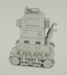 C4D建模卡通坦克