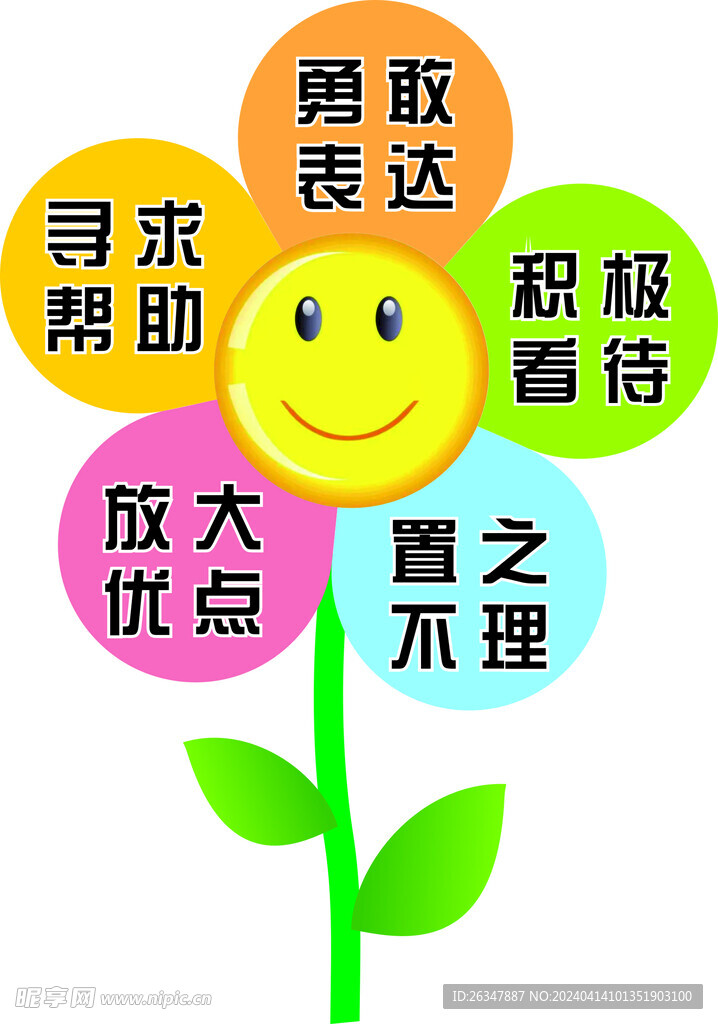笑臉花朵