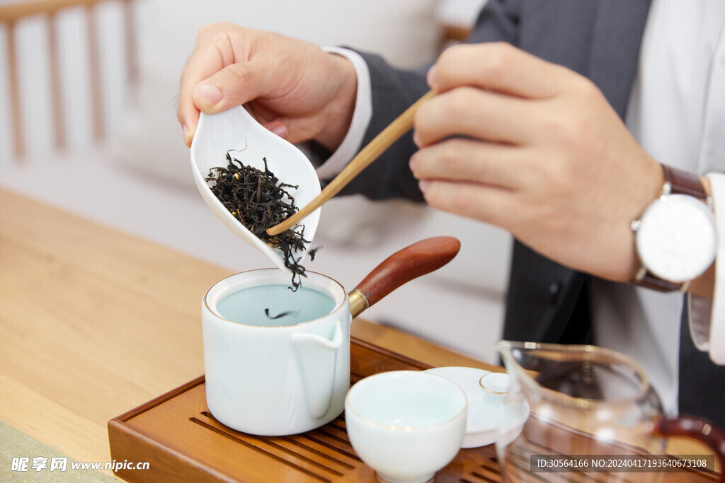泡茶茶藝背景