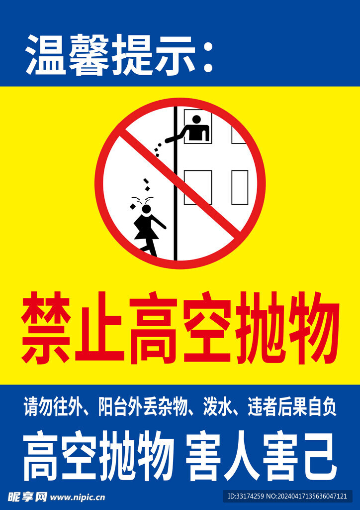 禁止高空拋物