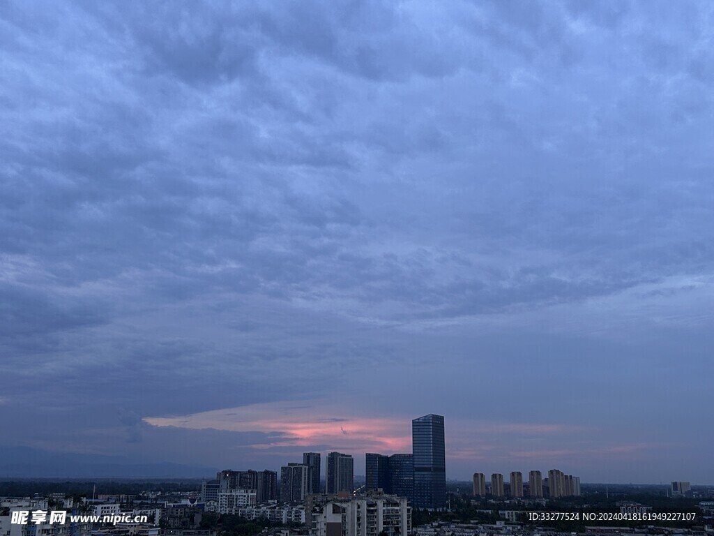 晚霞