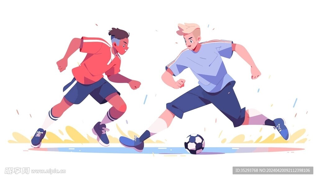 足球插画