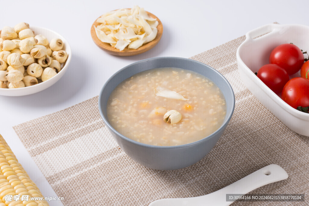 蓮子粥美食