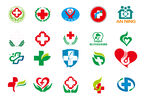 各种医疗医院系统的logo